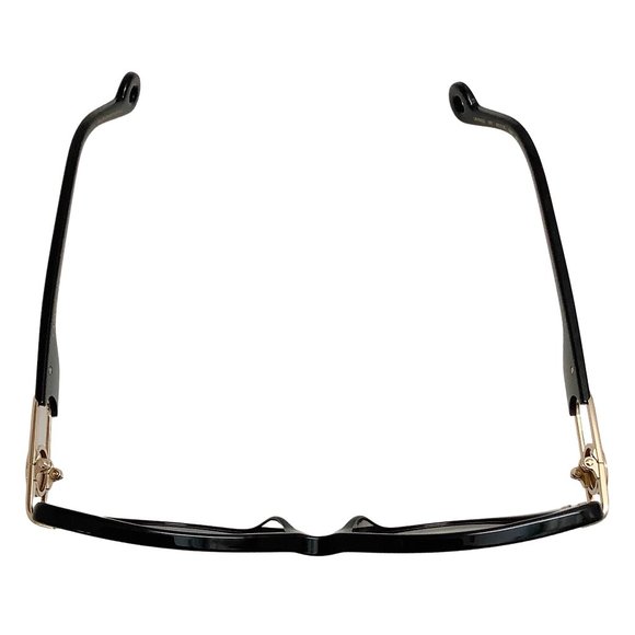 Lanvin Black with Gold Logo Arms Sunglasses main image 5